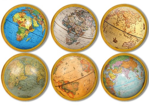 Wanderlust atlas wooden - atlas,