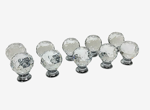 Lot round ball orb - lot, clear