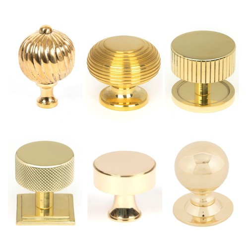 From the anvil polished - anvil, brass