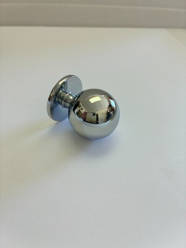 Polished chrome ball - x,