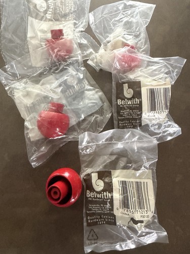 Vintage red metal ball - 5,