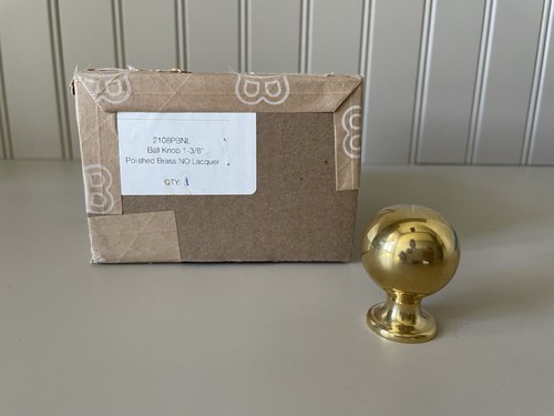 Classic brass ball cabinet - ball,