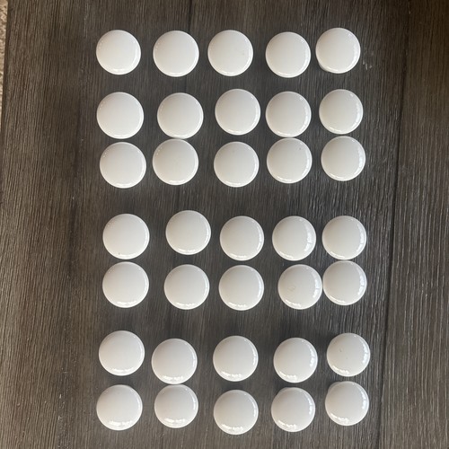 Vtg white porcelain - 35, drawer