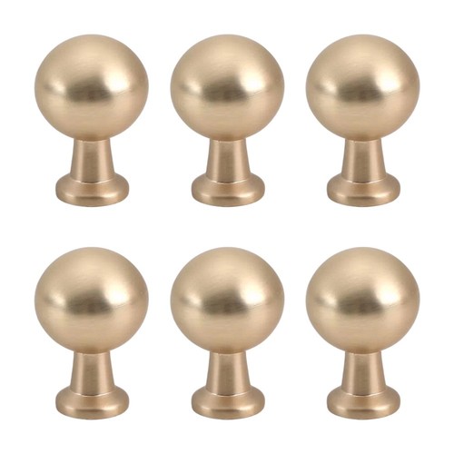 Cabinet knobs pack brushed - 6,